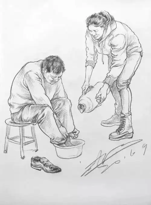 速写想要拿高分这7点你必须注意构图才是画好速写的基础