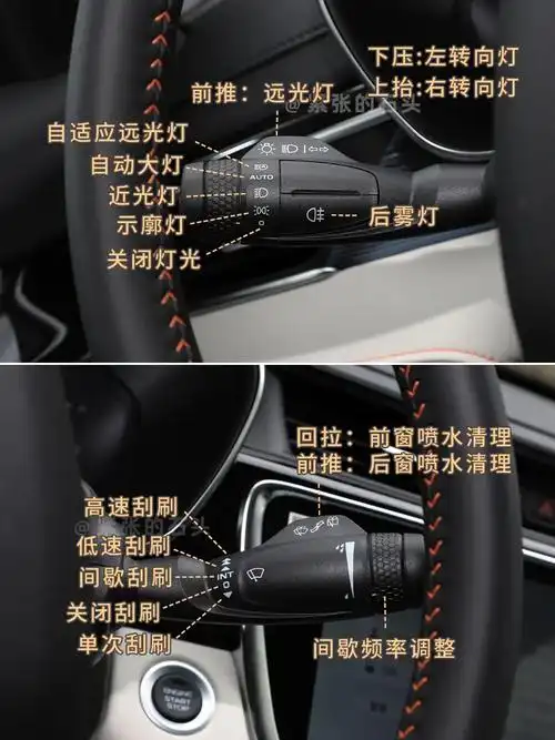 17款博越按键功能介绍图 - 抖音