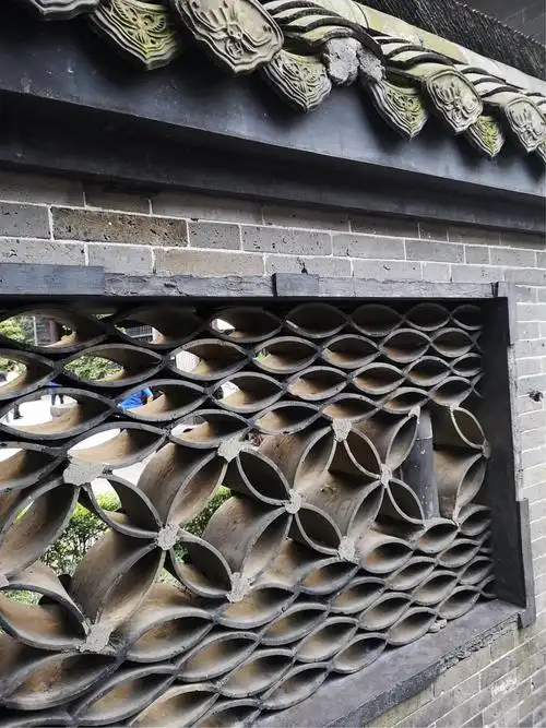 宽窄巷子四合院围墙.