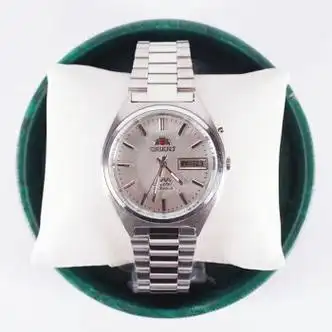 东方双狮(orient)表全自动机械表简约夜光复古男士手表八十年代aaa型