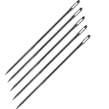 财务会计凭证手工大号针大孔针粗针大眼针穿线针手缝针10cm