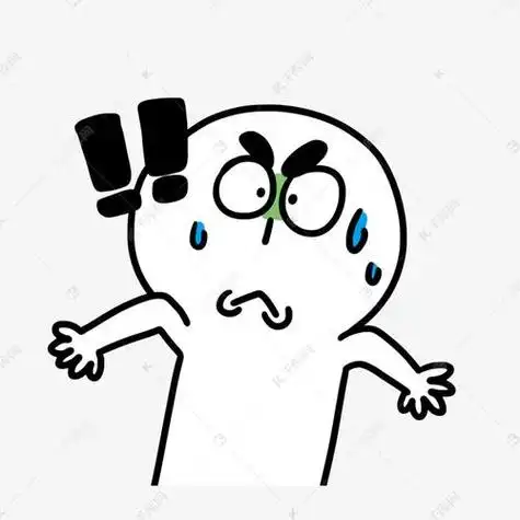 震惊表情包简笔画