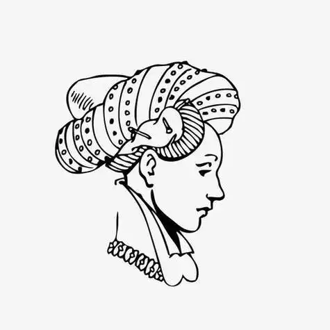 侧面线条人物轮廓头像 头像图片大全 -【爱个性】