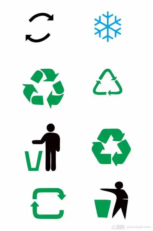 环保标志免检标志卫生监督图片矢量图元素素材