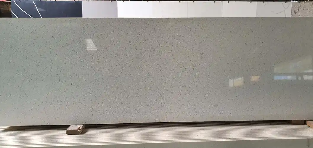 人造板材板材价格石英石台面浴室柜灰色石英砖