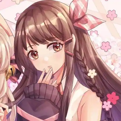 超仙超好看的动漫闺蜜头像