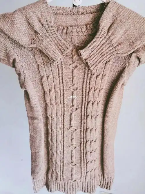 一个星期的时间毛衣和帽子已织好