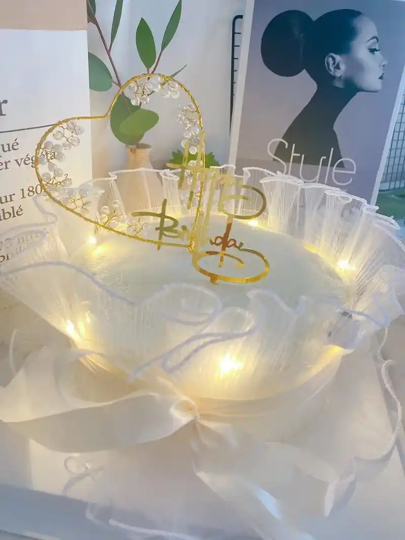 抖音图文扶持计划 #仙女蛋糕 #生日快乐9895 #女神蛋 - 抖音