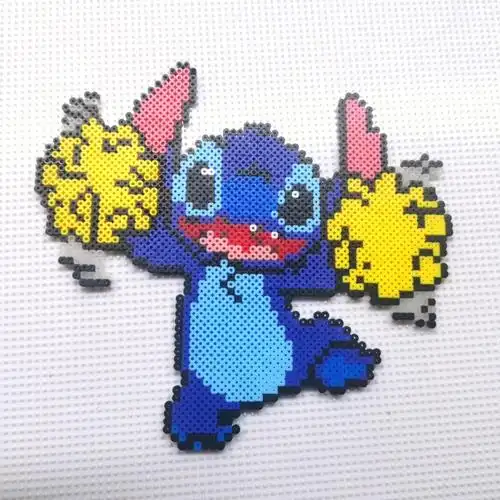 我可太喜欢这次的史迪仔大副拼豆1100