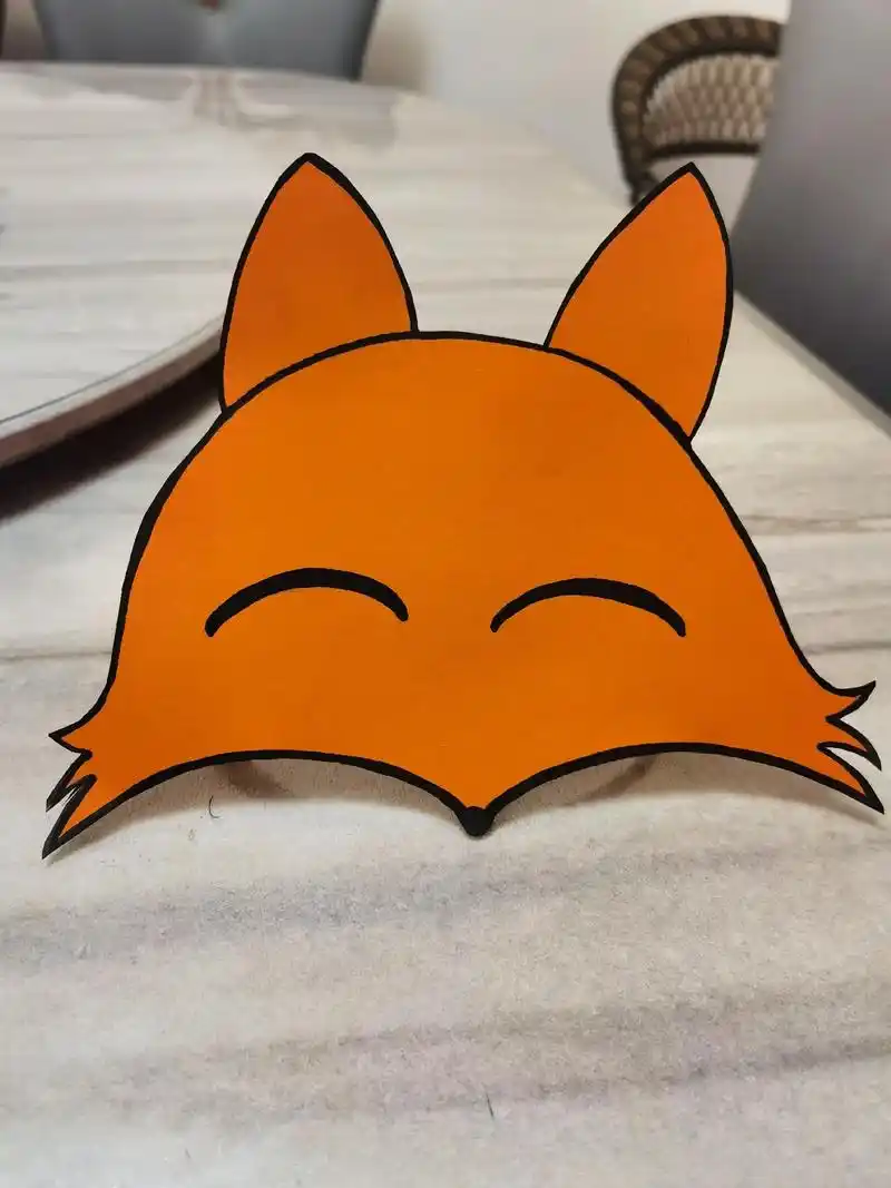 面具手工制作狐狸面具手工制作