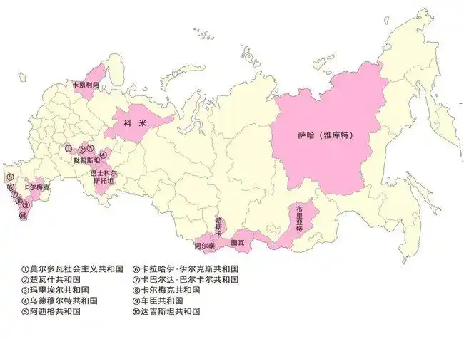 一个省等于12个英国俄罗斯是怎样划分全国的行政区划的