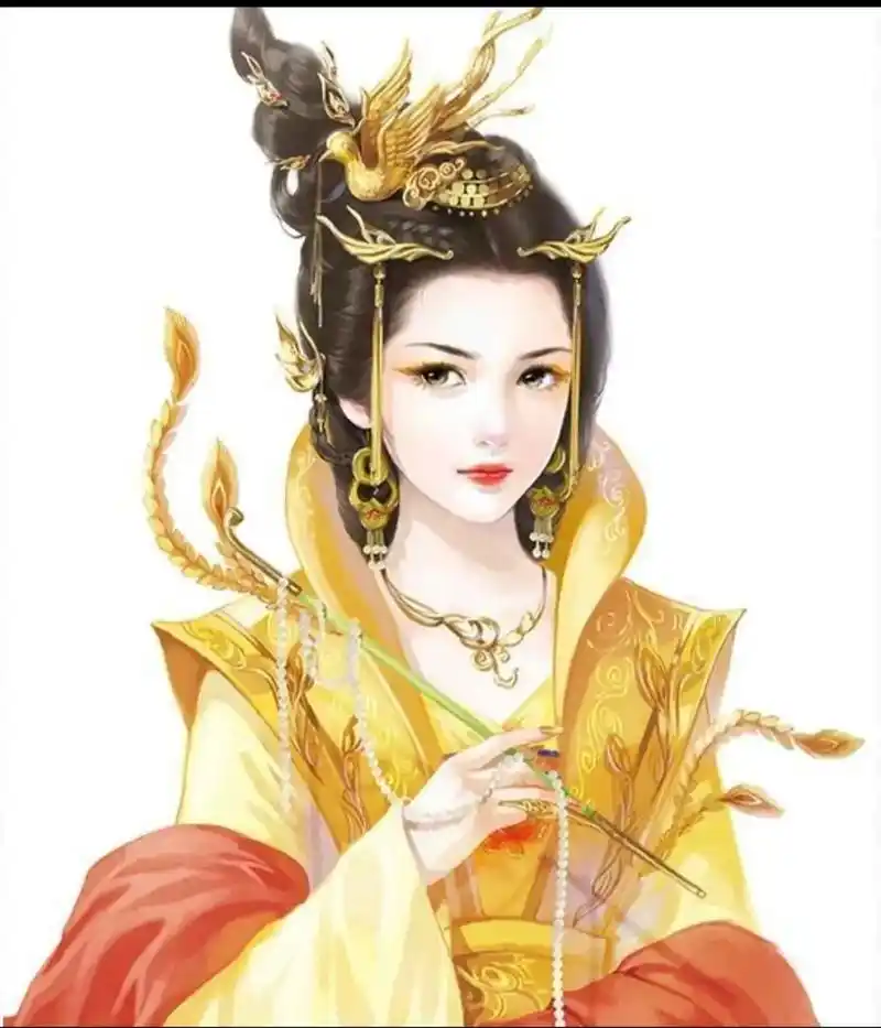 皇后妃子图 #图片来源网络  - 抖音