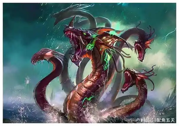 上古神话大反派,大凶神—相柳