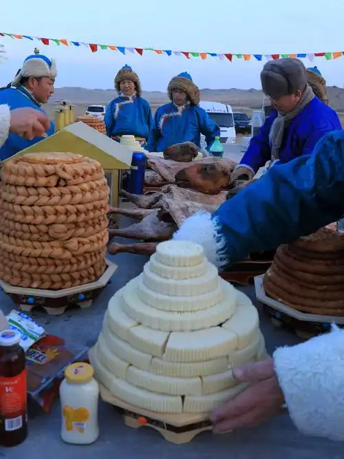 精致美味的蒙古族食品