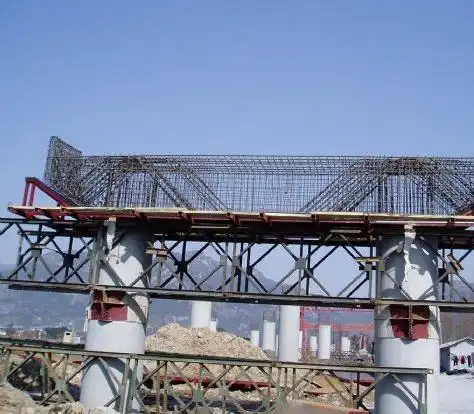 桥梁施工盖梁抱箍设计