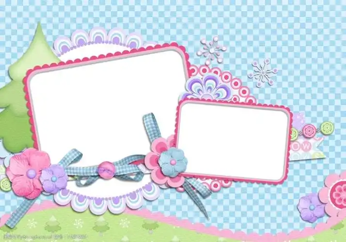 儿童相册模板图片