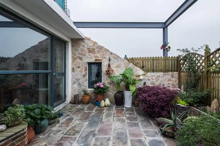 大户型混搭风格露台装修效果图