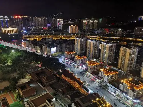 安溪夜景还不错