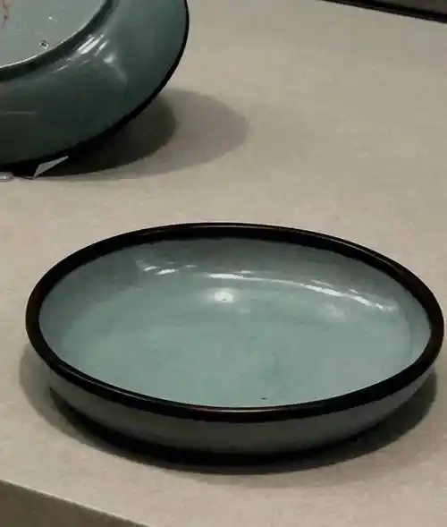 文物有声 | 汝窑天蓝釉刻花鹅颈瓶_汝瓷_河南博物院_考古工作者