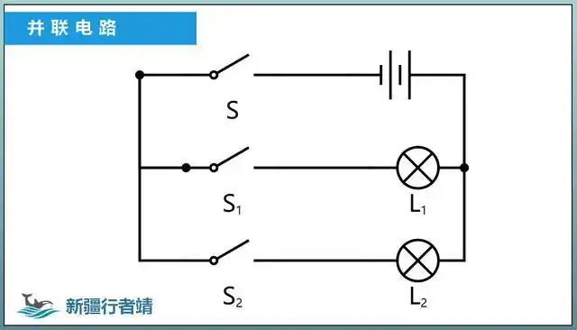 电路串并联结构,学习了就是半个电工,妈妈再也不用担心换灯泡了