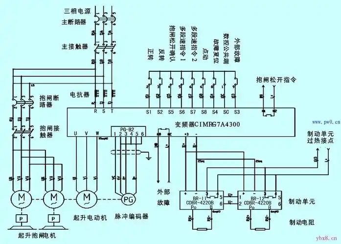 起升机构电气原理图_电工基础知识_电工技术-电工最常见电路