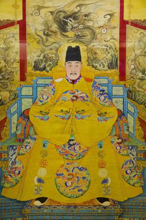 北京,十三陵,中国,亚洲,艺术,文化遗产,艺术品,首都,黄色,竖,皇帝