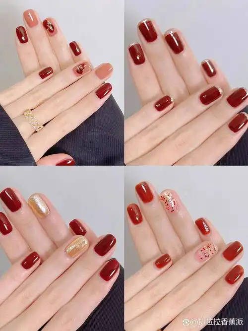 冬季显白少女心美甲简单百搭必备!🔥🔥