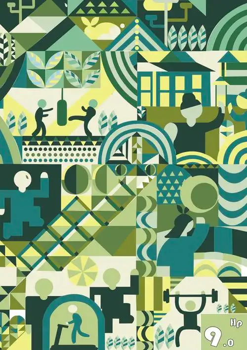 【2021】图形创意设计|平面|图案|hezuoxiu - 原创作品 - 站酷 (zcool