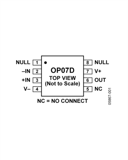 op07d                                    引脚图
