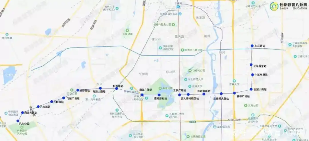 长春地铁7号线要开"整"了!路过哪些学校?