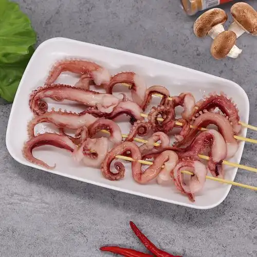 凤舞串章鱼串新鲜八爪鱼串烧烤食材20串肉质脆弹光泽鲜美【图片 价格