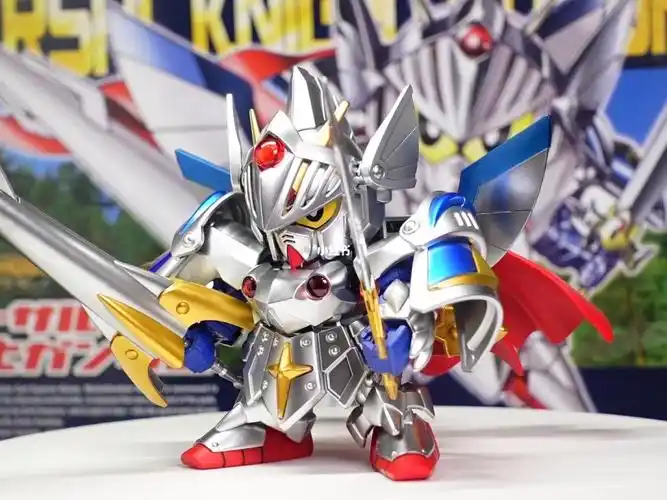 万代sdbb战士圣骑士高达喷涂成品展示