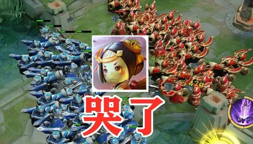 王者荣耀若不用平a补50个兵后羿废了鲁班哭了他只要1个技能