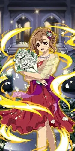 《终结的炽天使》花依小百合,动漫全面屏壁纸,花依老师太可爱了