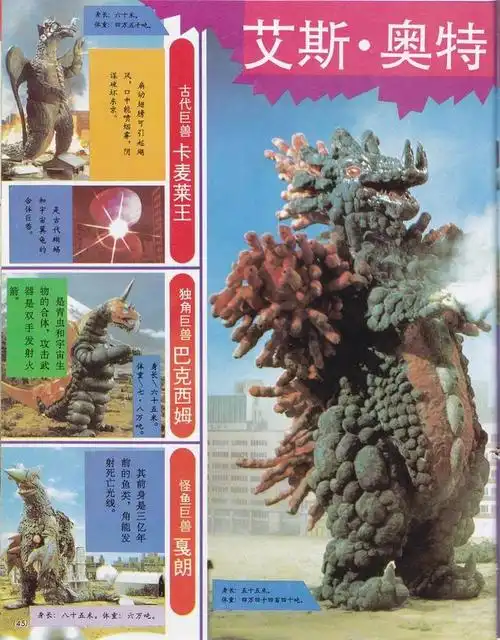 艾斯奥特曼所有最强超兽(艾斯奥特曼大全)(43)