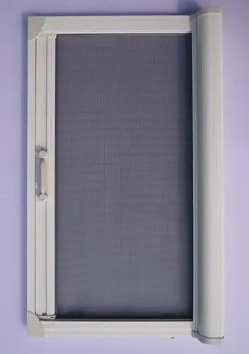 供应宁波百吉瑞白色高档隐形纱窗