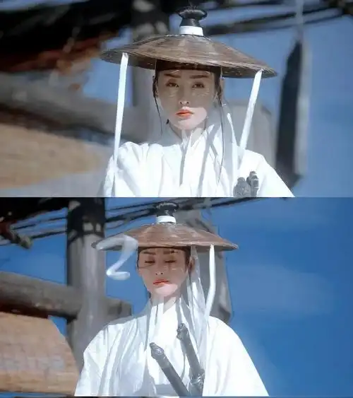 女扮男装适配度满分,张天爱白衣造型好绝,看出了林青霞的影子_阿麦