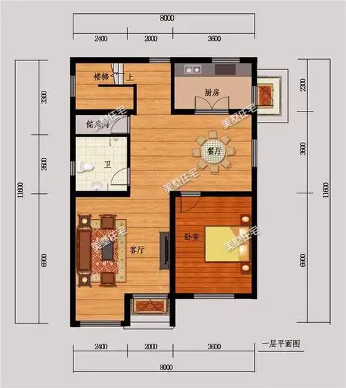 自建房,第一款肯定有人建,第三款是小面积的首选_盖房知识_图纸之家