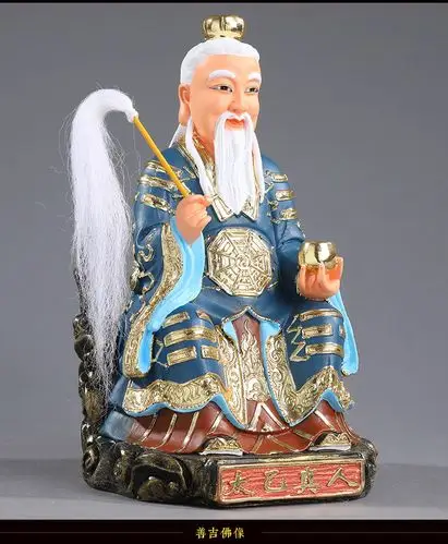 寺庙太乙救苦天尊神像 树脂太乙真人神像 道家居家供奉佛像