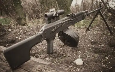 机枪,卡拉什尼科夫,手动,rpk-74,光学