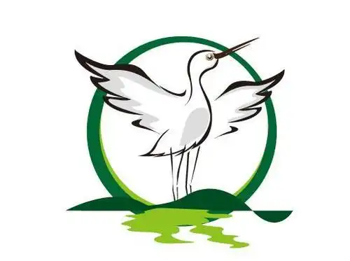 小白鹭捕鱼简笔画