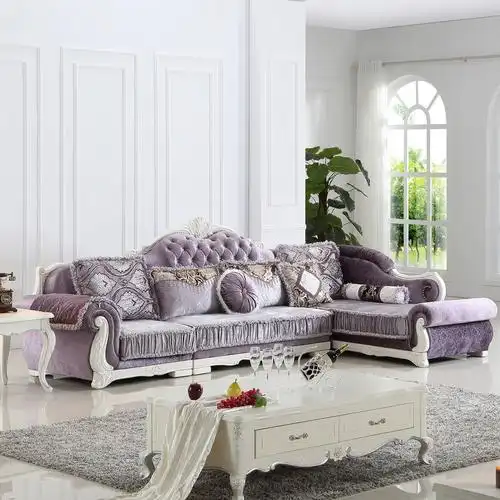 布艺沙发 客厅欧式转角组合沙发 典雅贵妃沙发 938厂家直销