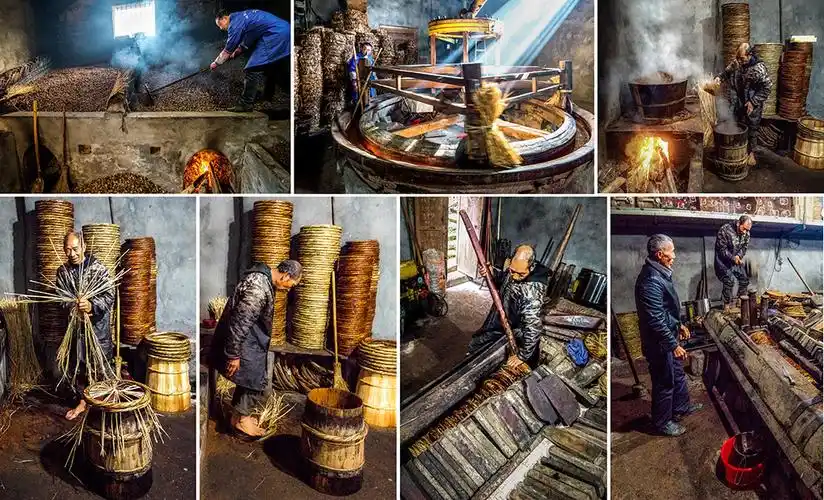 《老油坊》(组照)陈开秀摄