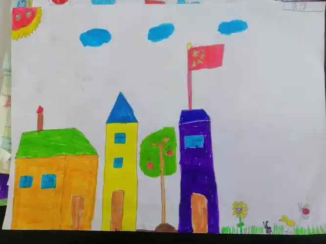 武冈思源一年级57班"我心中的学校"优秀作品展