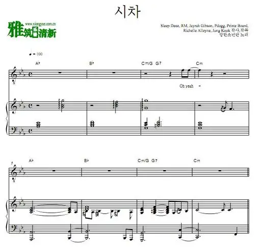 bts 时差钢琴伴奏谱 歌谱鹿晗所有歌曲的吉他谱鹿晗所有歌曲的吉他谱