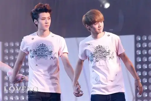 谢谢!下图为吴世勋和鹿晗