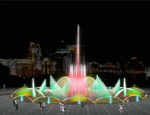 大型音乐喷泉唯美设计厂家