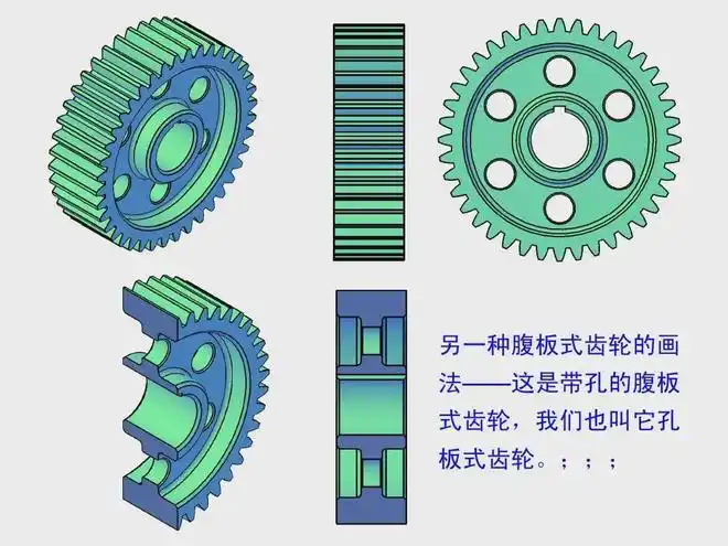 图解齿轮画法