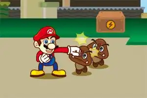 马里奥狂扁小怪兽马里奥除了闯关版,还有这款动作版本的格斗游戏呢,你