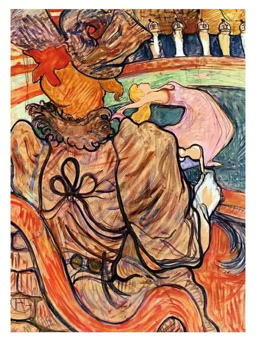 艺术家图卢兹劳特累克作品赏析